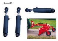 Welded Farm Hydraulic Cylinders OEM Standard Plunger Double Acting