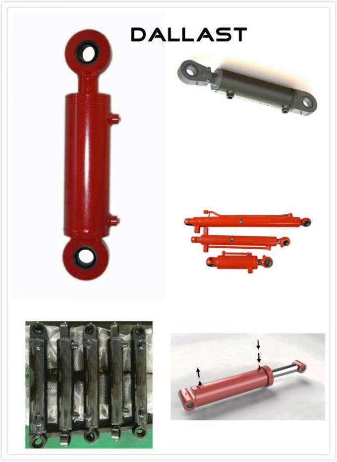 Dual Acting Chrome Hydraulic Cylinder Piston Type for Agricultural Dump