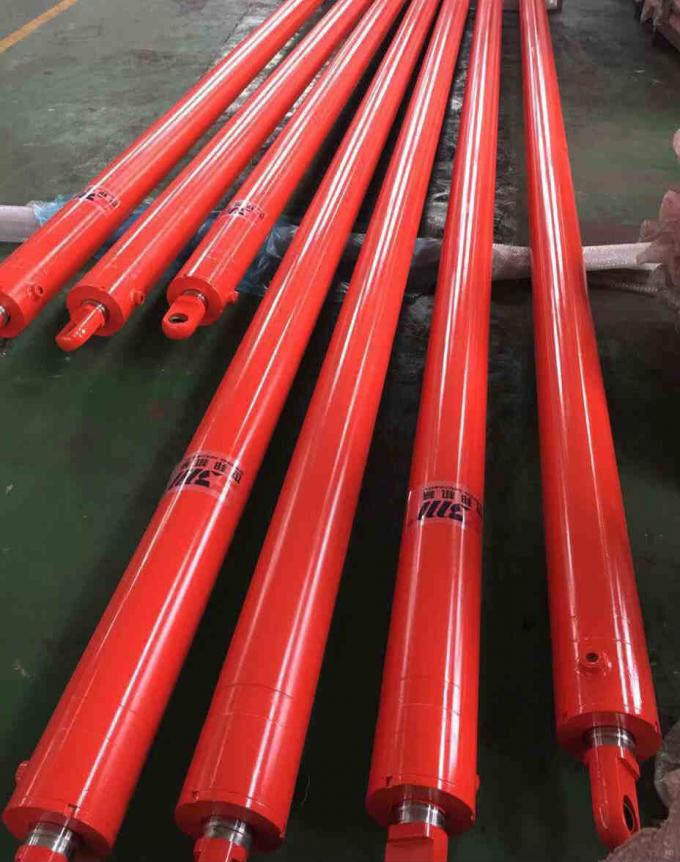 Double Acting Long Stroke Hydraulic Cylinder Telescopic with Cushioning