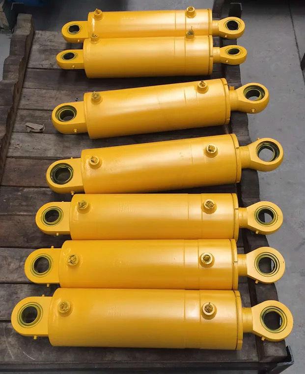 Double Acting Telescopic Hydraulic Cylinder Loader Piston 22480 MM Rod