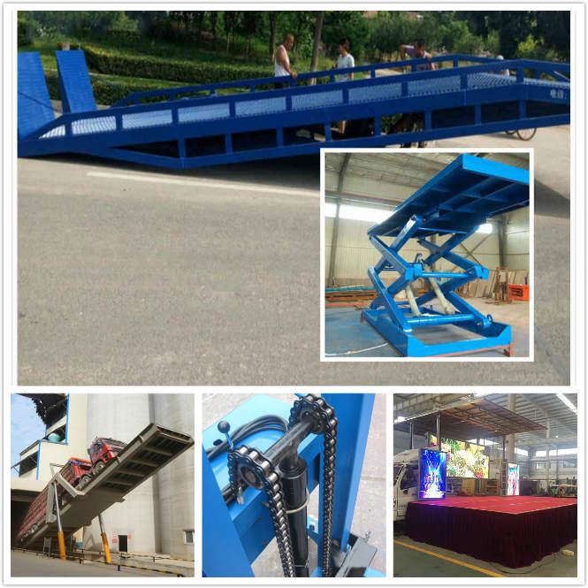 Double Acting Multi Stage Unloading Platform Hydraulic Lift Cylinder