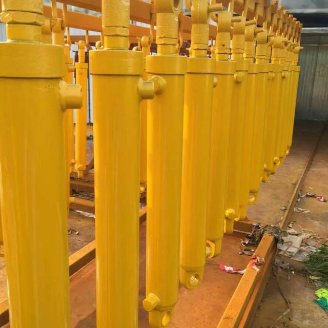 Fork Lifting Double Acting Hydraulic Cylinder Unloading Platform ISO90012009 Certification