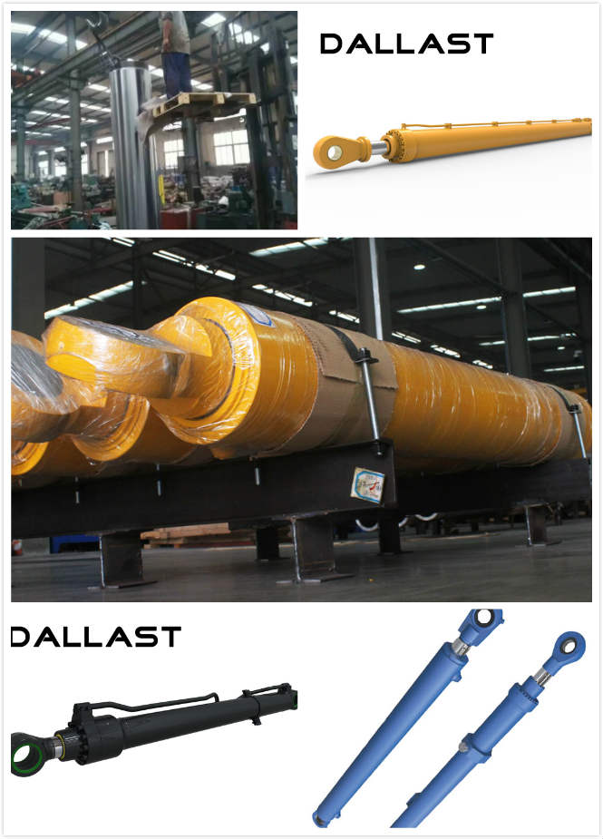 Industrial Flange Hydraulic Cylinder , High Pressure Hydraulic Cylinder