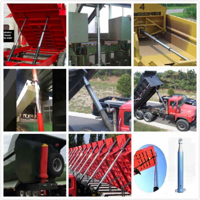 Horizontal Vertical Telescoping Hydraulic Ram , OEM Telescopic