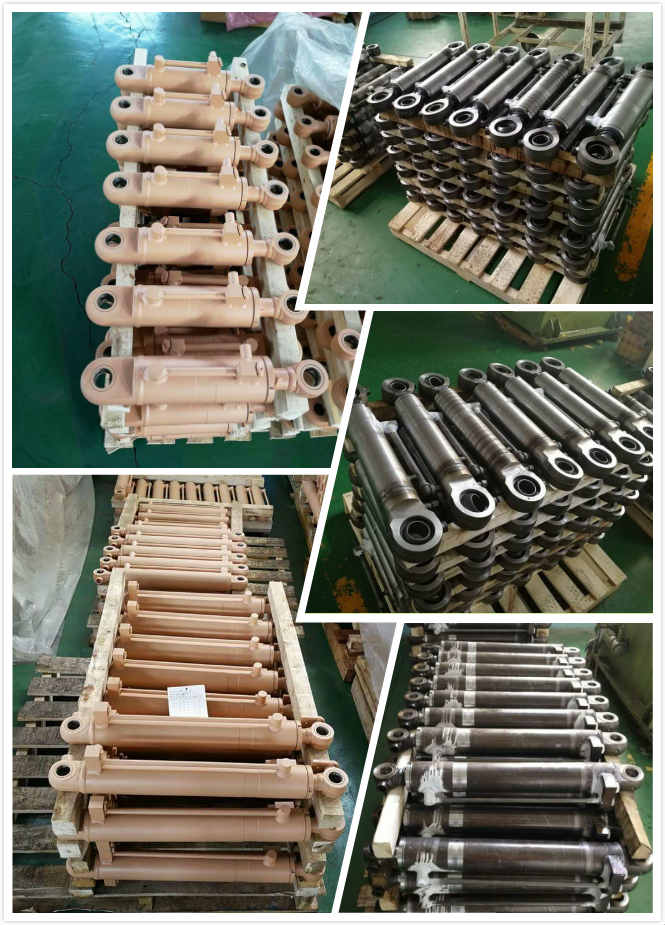 Industrial Piston Type Hydraulic Cylinder Hollow Bore Double Acting
