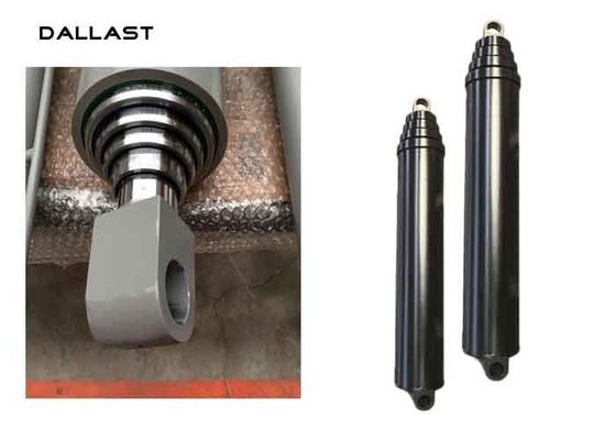 Telescopic Long Stroke Multi Stage Single Acting Hydraulic Cylinder