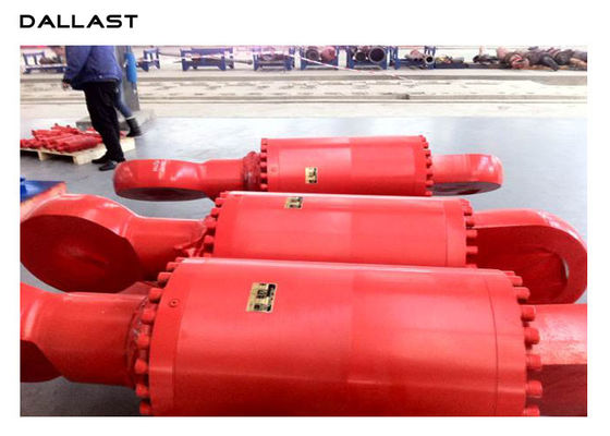 Heavy Duty Flange Hydraulic Cylinder Double Acting Industrial Piston