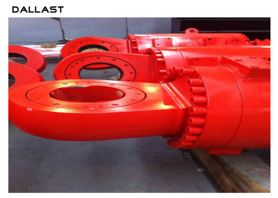 High Pressure Flange Hydraulic Cylinder OEM Standard Double Acting