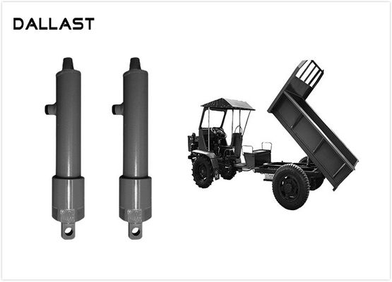 Custom Hydraulic Oil Cylinders Double Acting  for Agricultural Dump Truck