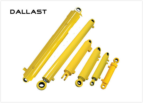 Custom Hydraulic Oil Cylinders Double Acting  for Agricultural Dump Truck