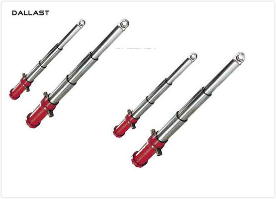 Standard OEM Agricultural Hydraulic Cylinders Multi Stage , Telescoping Hydraulic Ram