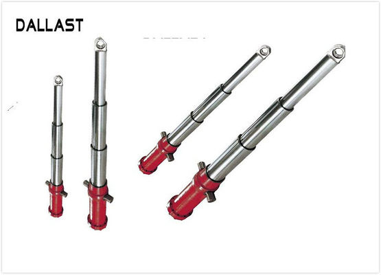 Standard OEM Agricultural Hydraulic Cylinders Multi Stage , Telescoping Hydraulic Ram
