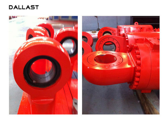 Heavy Duty  Hydraulic Cylinder Flange Type Customize Hydraulic Piston