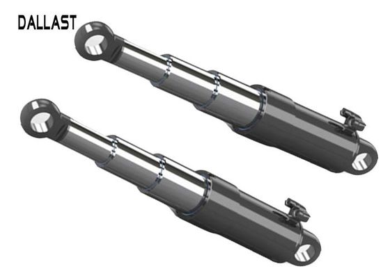 Telecsoping Multi Stage Hydraulic Cylinder Single Acting Chrome Standard OEM