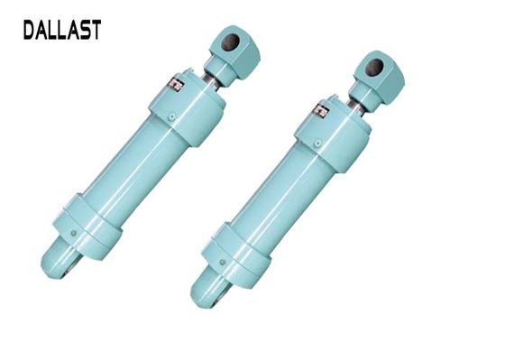 GS Double Acting Hydraulic Ram Piston Chrome Painted Double Earrings Stroke 600mm