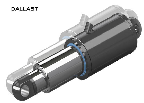 Industrial Single Acting Hydraulic Cylinder Heavy Duty High Pressure Long Stroke