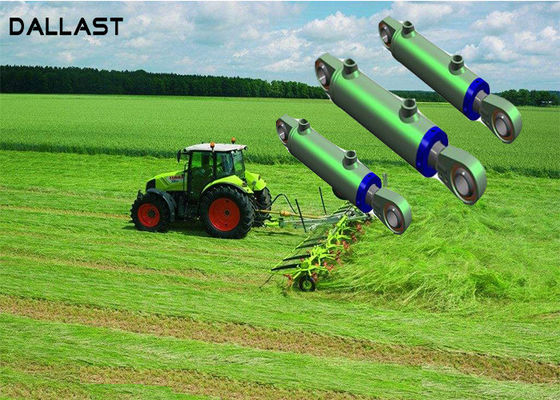 Double Acting Welded Farm Hydraulic Cylinders Piston Type for Sale