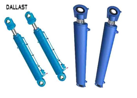 Hydraulic Double Acting Double Ended Cylinder Piston Chrome for Garbage Truck