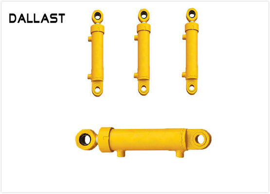 RoHS Piston Type Hydraulic Cylinder , Excavator Double Acting Hydraulic Ram