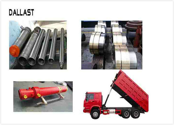 Custom Long Stroke Hydraulic Cylinder Multi Stage Hollow Bore Hydraulic RAM