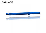 Blue Long Stroke Hydraulic Cylinder Chrome Welded Industrial Lifting Platform