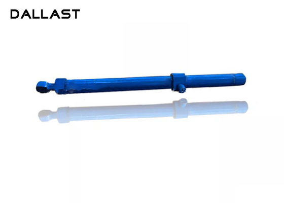 Blue Long Stroke Hydraulic Cylinder Chrome Welded Industrial Lifting Platform