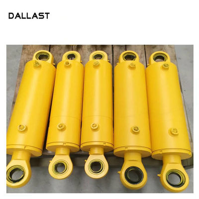 Double Acting Telescopic Hydraulic Cylinder Loader Piston 22-480 MM Rod Diameter