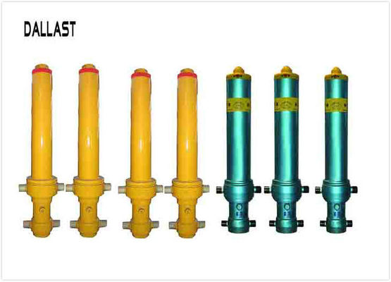 GS Telescopic Hydraulic Ram Single Acting Long Stroke for Mining Trailer