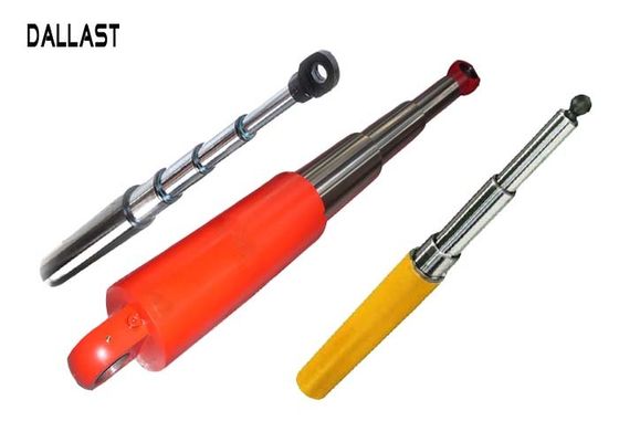 Single Acting Telescopic Hydraulic Ram 7 Inch Bore 16-35 MPa Pressure