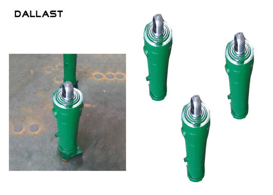 Single Acting Telescopic Hydraulic Cylinders Multi Stage Long Ram Piston Rod