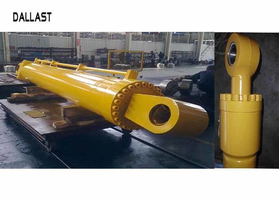 GS Long Stroke Hydraulic Cylinder Piston Flange Chrome for Excavator Boom Bucket Arm