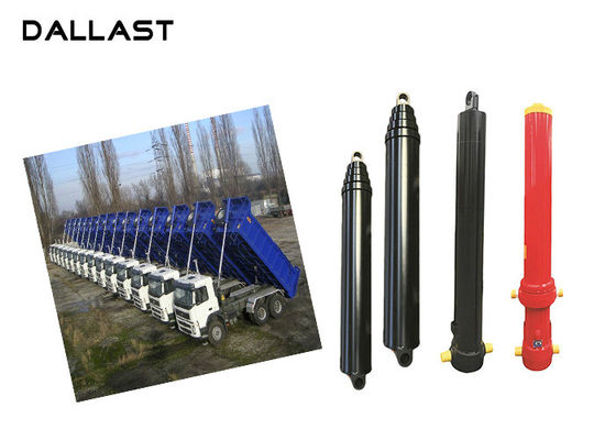 Multi Stage Single Acting Hydraulic Cylinder Lifting Long Stroke for Dump Trailer