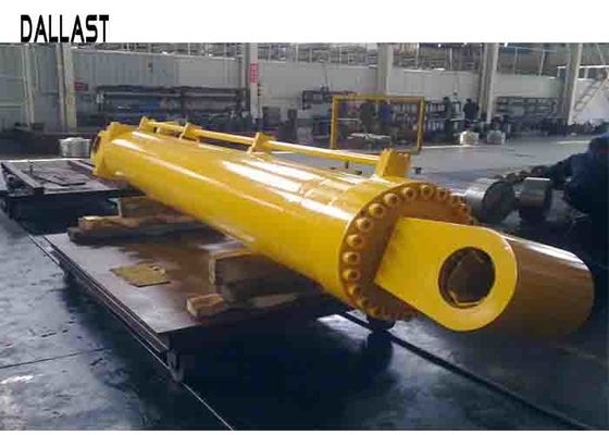 Long Stroke Welded Hydraulic Cylinders Piston Flange Chrome 100-800 mm rod size
