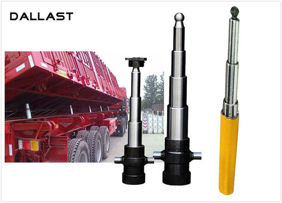 RoHS Welded Regular Pressure  Telescopic Hydraulic Ram for Side Dumper