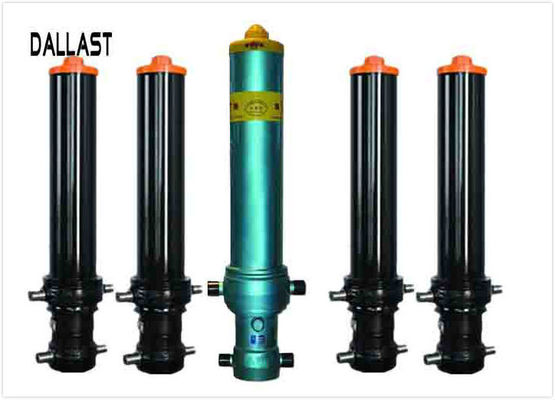 OEM Multi Stage Single Acting Hydraulic Cylinders 4 5 Large Bore Long Stroke for Trailer