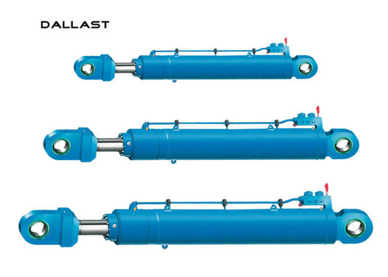 Steel Agricultural Farm Hydraulic Cylinders Double Acting With Piston