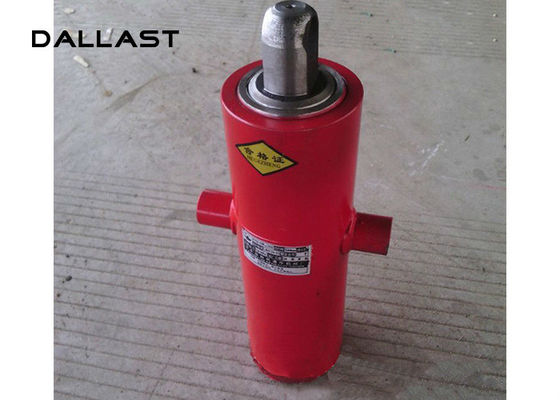 Dump Trailer Hydraulic Cylinder Multi Stage Telescopicing , 3 Stage Telescoping Hydraulic Cylinder