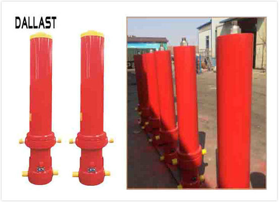 Custom Telescopic Hydraulic Ram ,  4 Stage Telescopic Cylinder FC FE Type for Truck