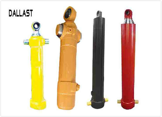 Horizontal Vertical Telescoping Hydraulic Ram  , OEM Telescopic Hydraulic Cylinder