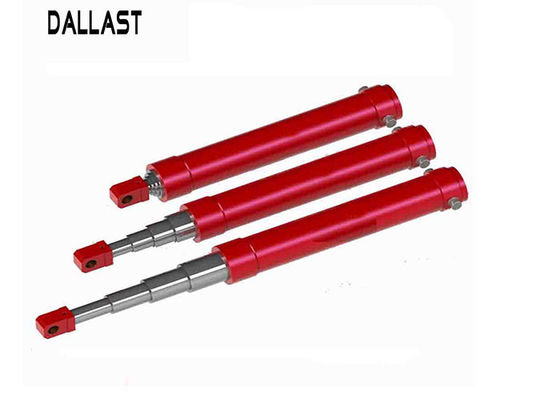 5 Stages Single Acting Hydraulic Ram Vertical Horizontal Telescoping  for Truck