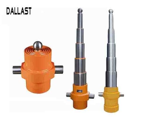 5 Stages Single Acting Hydraulic Ram Vertical Horizontal Telescoping  for Truck