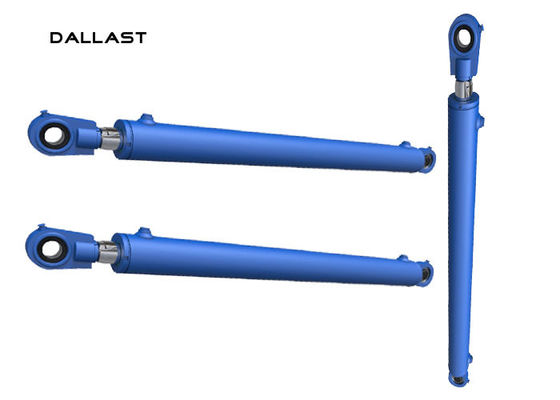 Piston Type Hydraulic Cylinder Ram Welded Double Acting Long Stroke