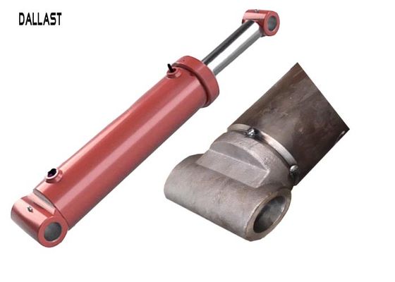 Double Acting Hydraulic Cylinders Piston Welded Stainless Steel Rod