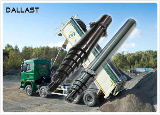 Telescoping Hydraulic Ram  Multi Stage Truck Hydraulic Ram Cylinder