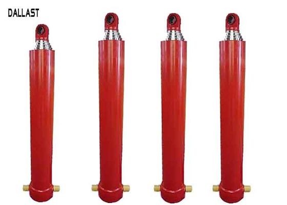 Telescoping Hydraulic Ram Single Acting 3 / 4 / 5 Stages for Dump Truck