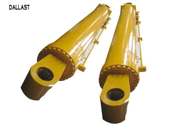 Industrial Flange Double Action Hydraulic Cylinder Long Stroke Large Bore for Excavator