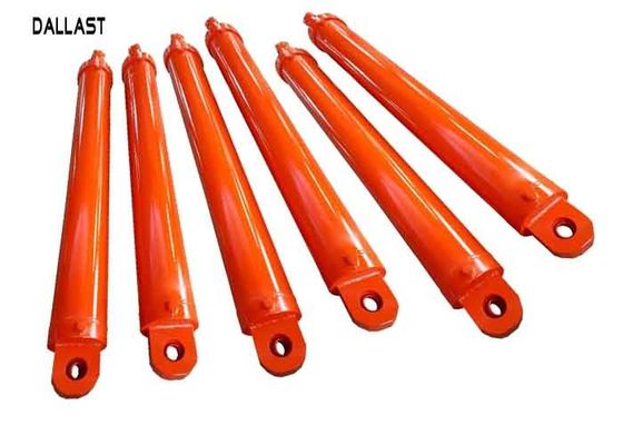 Small Piston Long Stroke Hydraulic Ram Chrome Rod Double Acting for Construction
