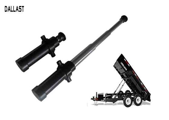 Multi Stage Telescopic Hydraulic Cylinder  for Dump Trailer Telescoping Small Bore Size