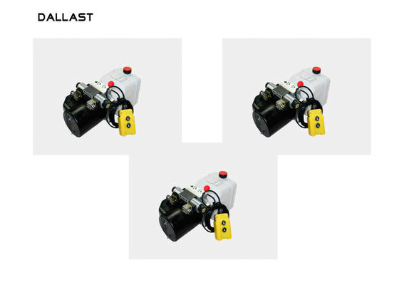 Hydraulic Cylinder Components Hydraulic Power Unit With Rectangular Tank