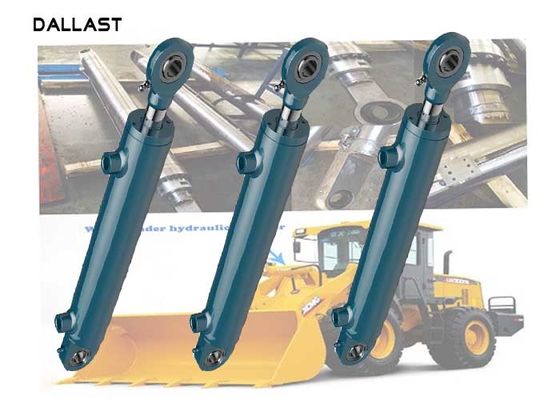 Excavator Hollow Bore Double Acting Ram Cylinder Long Stainless Steel